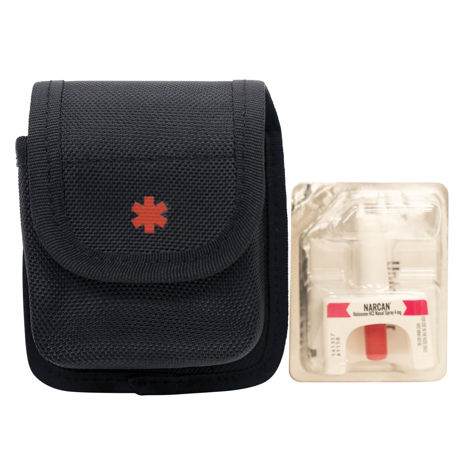 POCHETTE DOUBLE POUR VAPORISATEUR NASAL NARCAN - PLEIN AIR CAMPING ET SURVIE - TROUSSES DE PREMIERS SOINS