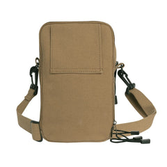 POCHETTE EN CANVAS ÉPAIS POUR PASSEPORT - SACS ET RANGEMENT - SACS BANDOUILÈRE