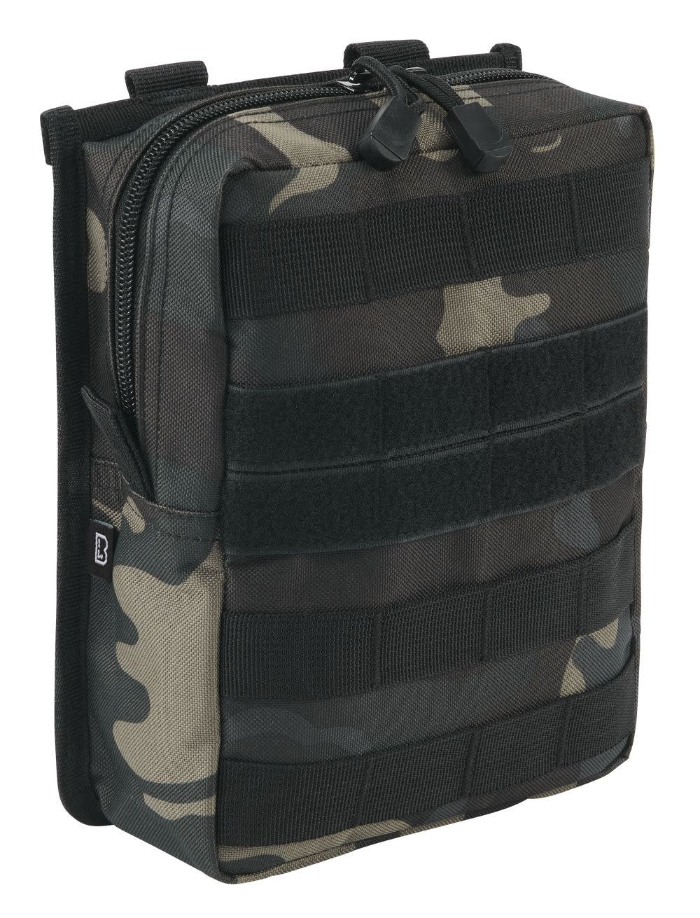 POCHETTE MOLLE CROSS BRANDIT - CAMO FONCÉ - ÉQUIPEMENT TACTIQUE - POCHETTES MOLLE