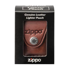 POCHETTE POUR ZIPPO EN CUIR AVEC BOUCLE DE CEINTURE - PLEIN AIR CAMPING ET SURVIE - BRIQUETS
