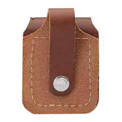 POCHETTE POUR ZIPPO EN CUIR AVEC BOUCLE DE CEINTURE - PLEIN AIR CAMPING ET SURVIE - BRIQUETS