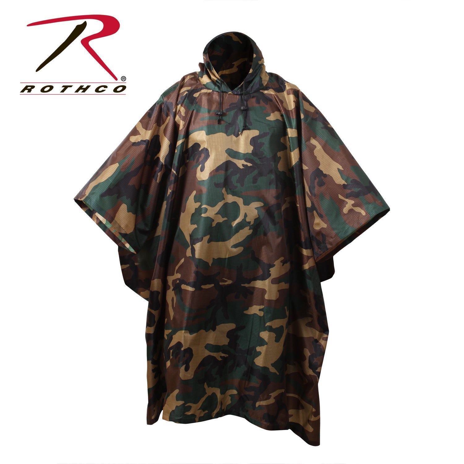 PONCHO ’RIP-STOP’ TYPE MILITAIRE G.I. - VÊTEMENTS - IMPERMÉABLES ET PONCHOS