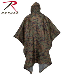 PONCHO ’RIP-STOP’ TYPE MILITAIRE G.I. - VÊTEMENTS - IMPERMÉABLES ET PONCHOS