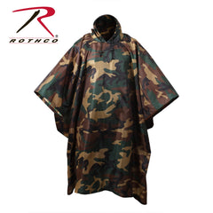 PONCHO ’RIP-STOP’ TYPE MILITAIRE G.I. - VÊTEMENTS - IMPERMÉABLES ET PONCHOS