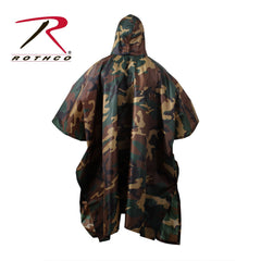 PONCHO ’RIP-STOP’ TYPE MILITAIRE G.I. - VÊTEMENTS - IMPERMÉABLES ET PONCHOS