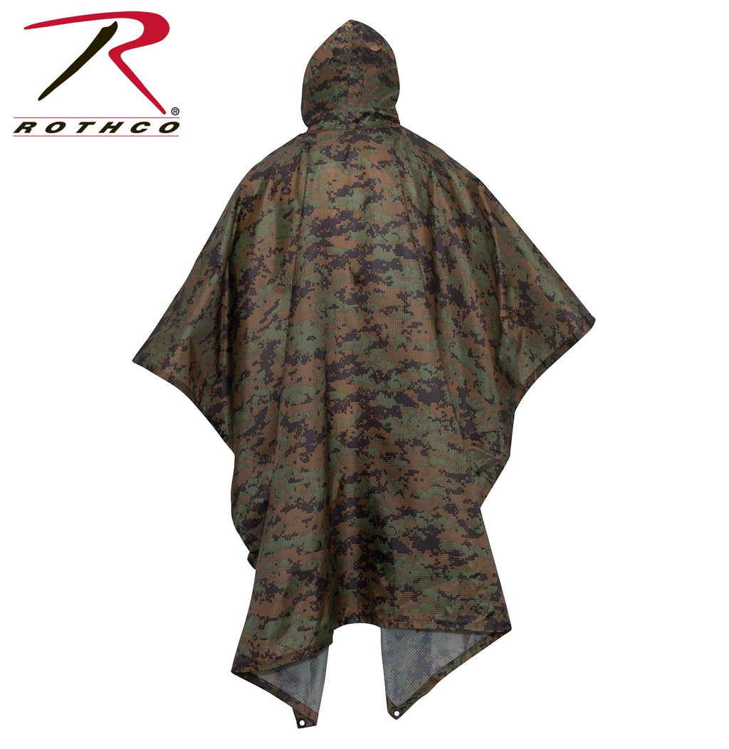 PONCHO "RIP-STOP" TYPE MILITAIRE G.I.