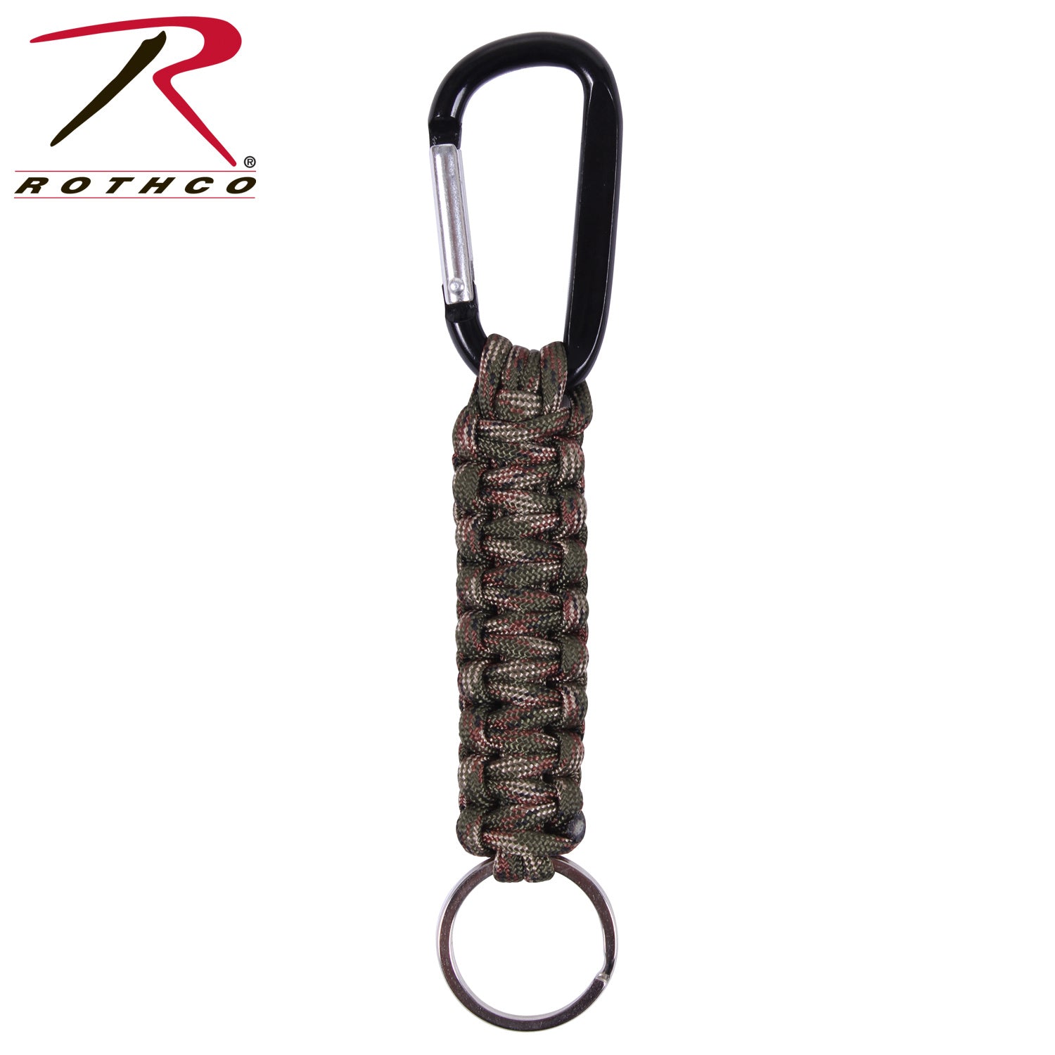 PORTE-CLÉ EN PARACORDE AVEC MOUSQUETON