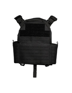 PORTE-PLAQUE TACTIQUE MODULAIRE FORTRESS S+ - NOIR - ÉQUIPEMENT TACTIQUE - VESTES TACTIQUES