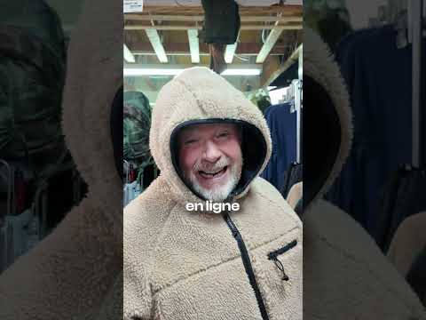 BRANDIT TEDDY-STYLE HOODED FLEECE JACKET