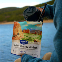 RAGOÛT DE POMME DE TERRE PARMENTIER AVEC BOEUF - 1 PORTION - BACKPACKERS PANTRY - PLEIN AIR CAMPING ET SURVIE