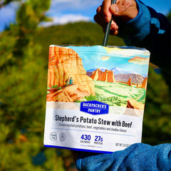RAGOÛT DE POMME DE TERRE PARMENTIER AVEC BOEUF - 1 PORTION - BACKPACKERS PANTRY - PLEIN AIR CAMPING ET SURVIE