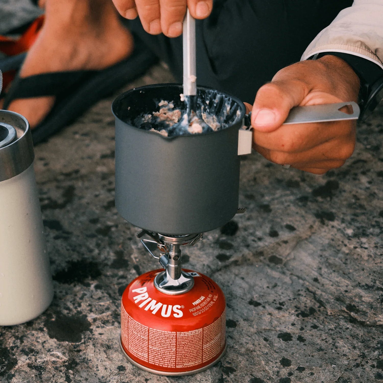 RÉCHAUD ULTRALÉGER MICRON PIEZO III PRIMUS - PLEIN AIR CAMPING ET SURVIE - MATÉRIEL DE CUISINE