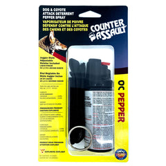 RÉPULSIF POUR CHIENS AVEC ÉTUI COUNTER ASSAULT - PLEIN AIR CAMPING ET SURVIE - RÉPULSIFS