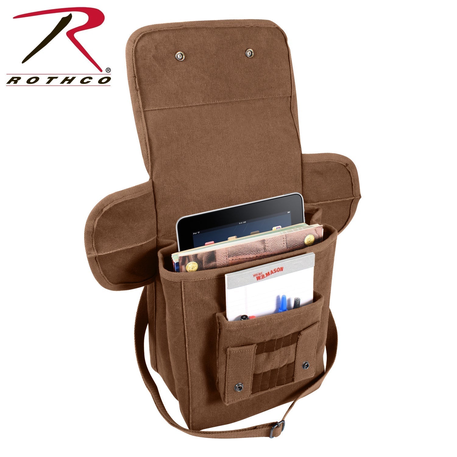 SAC À BANDOULIÈRE AVEC ÉTUI À CARTE EN CANVAS - SACS ET RANGEMENT - SACS BANDOUILÈRE