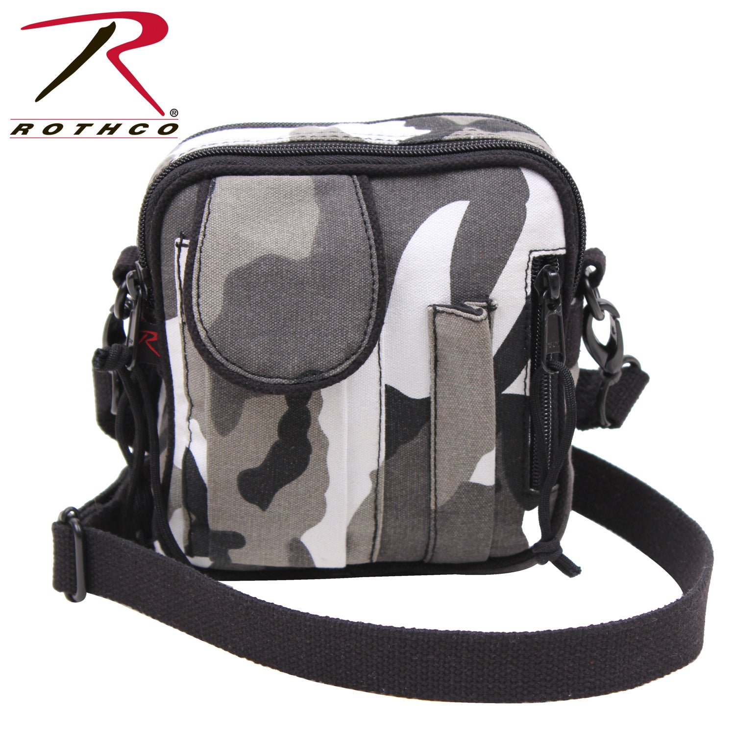 SAC À BANDOULIÈRE D’EXCURSION ORGANISATEUR - CAMO ORANGE - SACS ET RANGEMENT - SACS BANDOUILÈRE