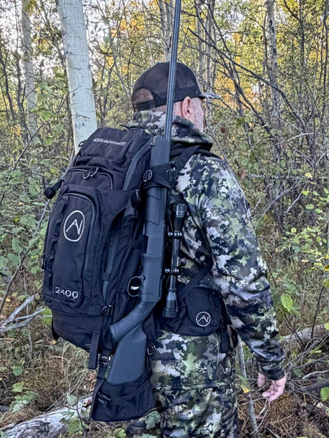 SAC À DOS DE CHASSE MULE 2400 NORTH BACKCOUNTRY NOIR - SACS À