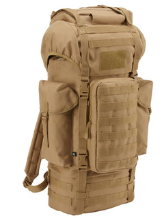 SAC À DOS DE COMBAT MOLLE 65L BRANDIT - BEIGE - SACS ET RANGEMENT - SACS À