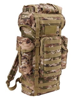 SAC À DOS DE COMBAT MOLLE 65L BRANDIT - CAMO UNIVERSEL - SACS ET RANGEMENT - SACS À