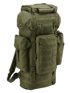 SAC À DOS DE COMBAT MOLLE 65L BRANDIT - VERT OLIVE - SACS ET RANGEMENT - SACS À