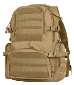 SAC À DOS TACTIQUE MULTI-COMPARTIMENTS ET MOLLE - COYOTE - SACS ET RANGEMENT - SACS À