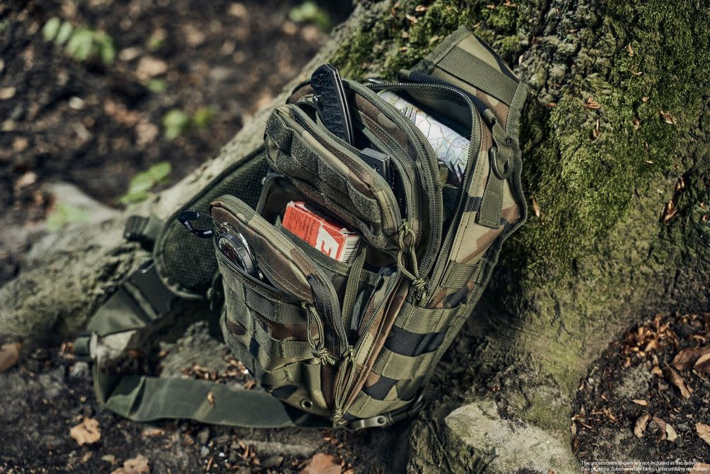 SAC D'ASSAUT MOYEN US COOPER 8L À BANDOUILIÈRE BRANDIT