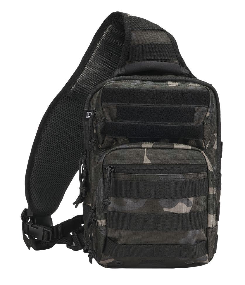 SAC D’ASSAUT MOYEN US COOPER 8L À BANDOUILIÈRE BRANDIT - CAMO FONCÉ - SACS ET RANGEMENT - SACS BANDOUILÈRE