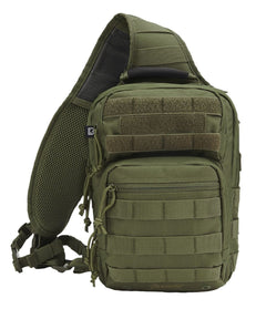 SAC D’ASSAUT MOYEN US COOPER 8L À BANDOUILIÈRE BRANDIT - VERT OLIVE - SACS ET RANGEMENT - SACS BANDOUILÈRE