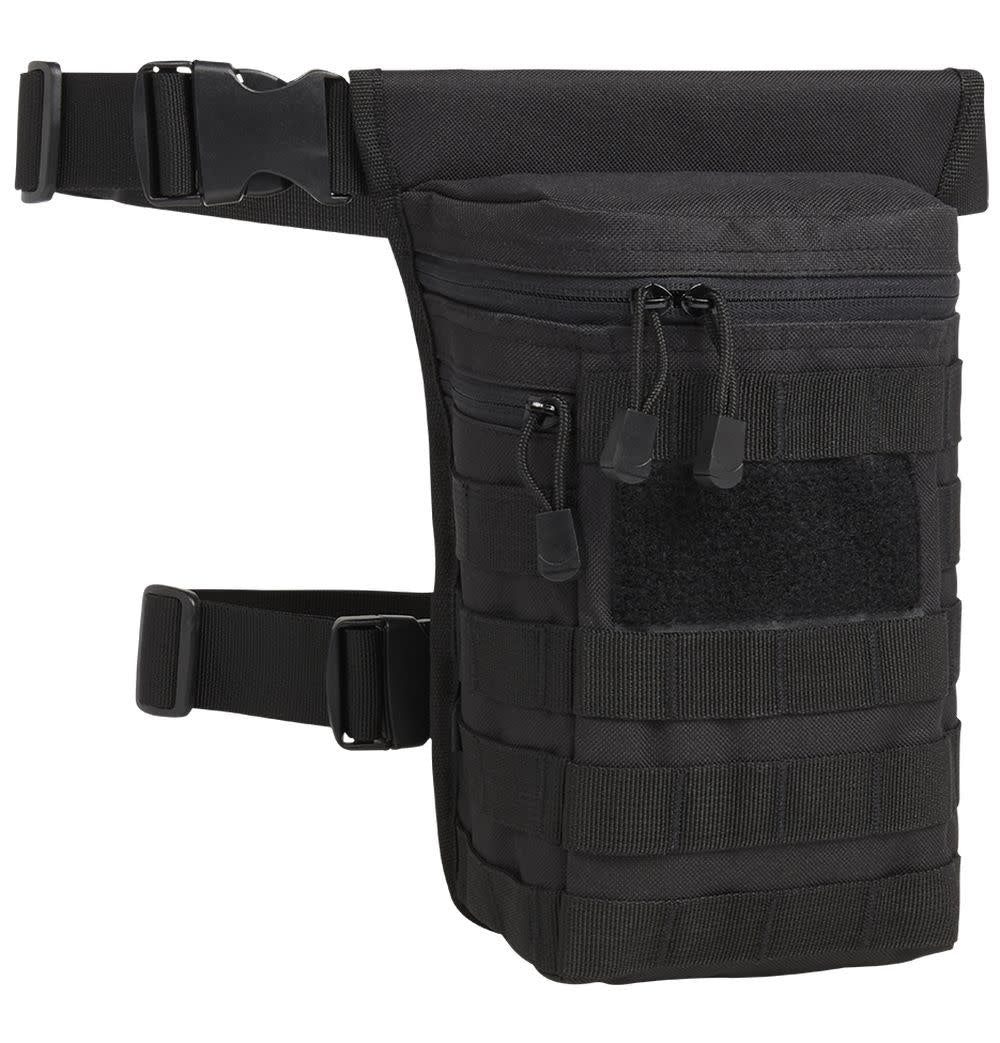 SAC DE TAILLE ET CUISSE MOLLE BRANDIT - NOIR - SACS ET RANGEMENT - SACS POUR CUISSE