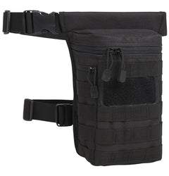 SAC DE TAILLE ET CUISSE MOLLE BRANDIT - NOIR - SACS ET RANGEMENT - SACS POUR CUISSE