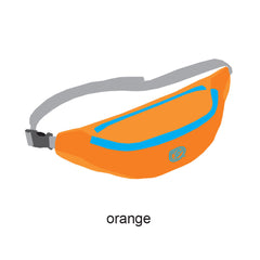 SAC DE TAILLE PLIABLE JR GEAR - ORANGE - SACS ET RANGEMENT - SACS POUR LA TAILLE