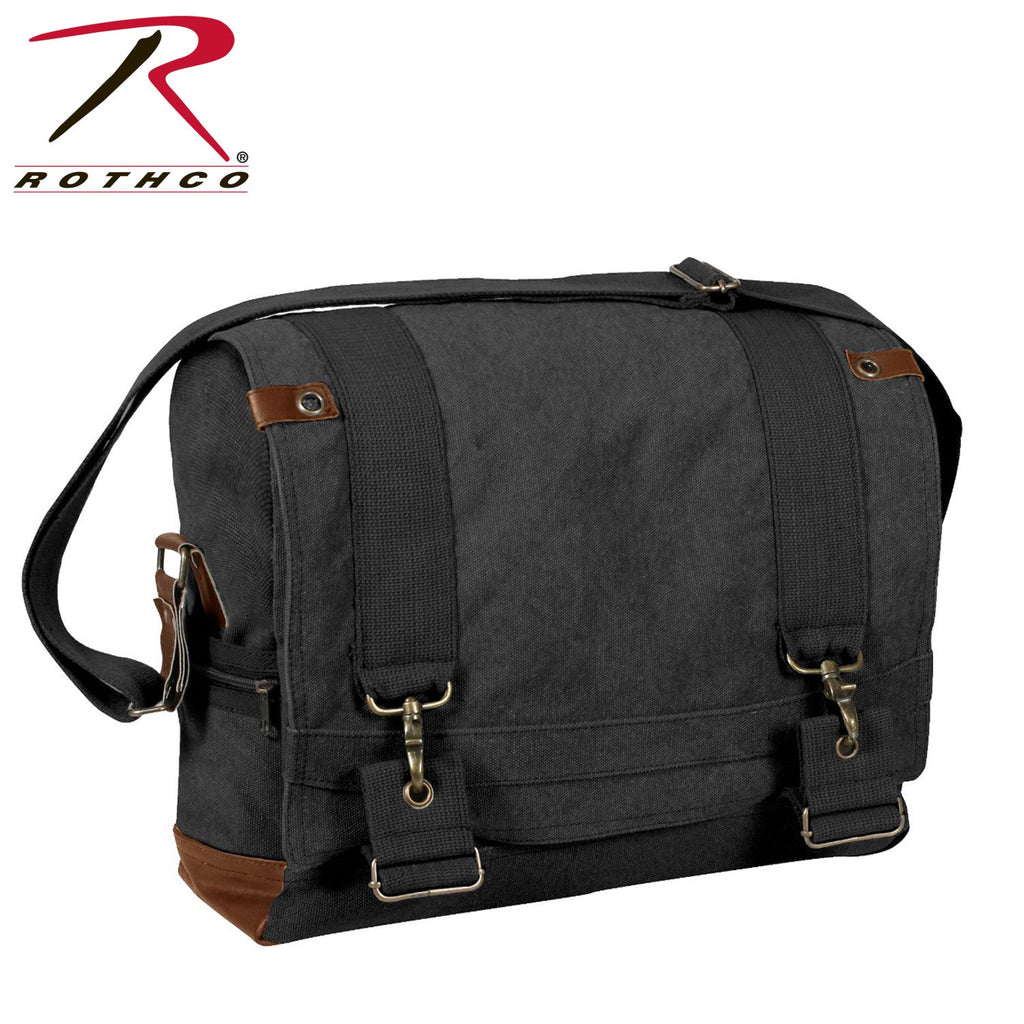 SAC EN CANVAS DE MESSAGER POUR PILOTE DE B-15 - VINTAGE