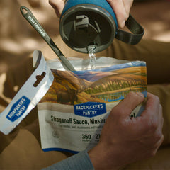 SAUCE STROGANOFF CHAMPIGNONS ET BOEUF - 1 PORTION - BACKPACKERS PANTRY - PLEIN AIR CAMPING ET SURVIE - NOURRITURE