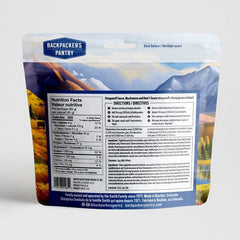 SAUCE STROGANOFF CHAMPIGNONS ET BOEUF - 1 PORTION - BACKPACKERS PANTRY - PLEIN AIR CAMPING ET SURVIE - NOURRITURE