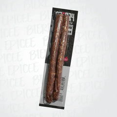 SAUCISSON SEC PEP2GO BIÈRE ÉPICÉE - PLEIN AIR CAMPING ET SURVIE - NOURRITURE