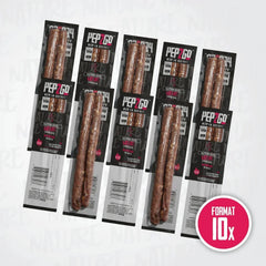 SAUCISSON SEC PEP2GO NATURE - PLEIN AIR CAMPING ET SURVIE - NOURRITURE
