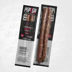 SAUCISSON SEC PEP2GO NATURE - PLEIN AIR CAMPING ET SURVIE - NOURRITURE
