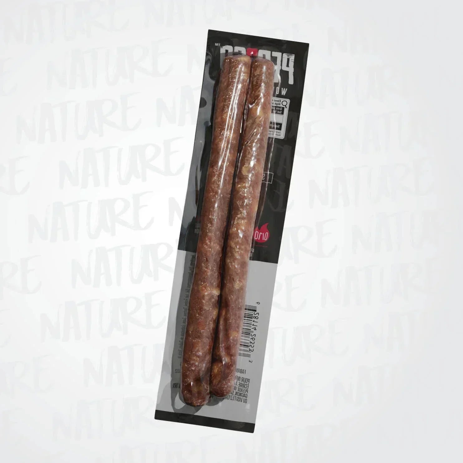 SAUCISSON SEC PEP2GO NATURE - PLEIN AIR CAMPING ET SURVIE - NOURRITURE