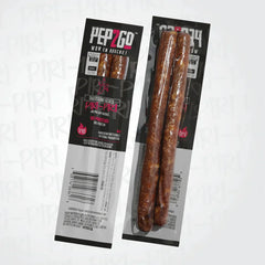 SAUCISSON SEC PEP2GO PIRI-PIRI - PLEIN AIR CAMPING ET SURVIE - NOURRITURE