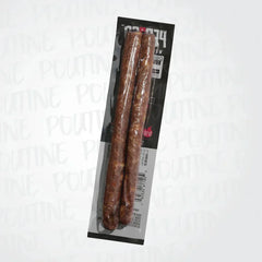 SAUCISSON SEC PEP2GO POUTINE - PLEIN AIR CAMPING ET SURVIE - NOURRITURE