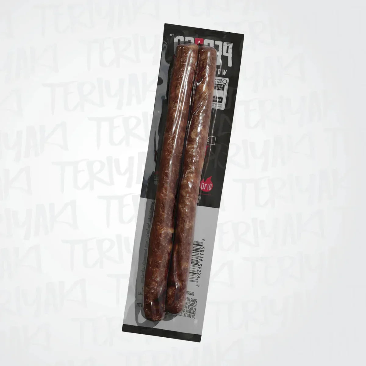SAUCISSON SEC PEP2GO TERIYAKI - PLEIN AIR CAMPING ET SURVIE - NOURRITURE