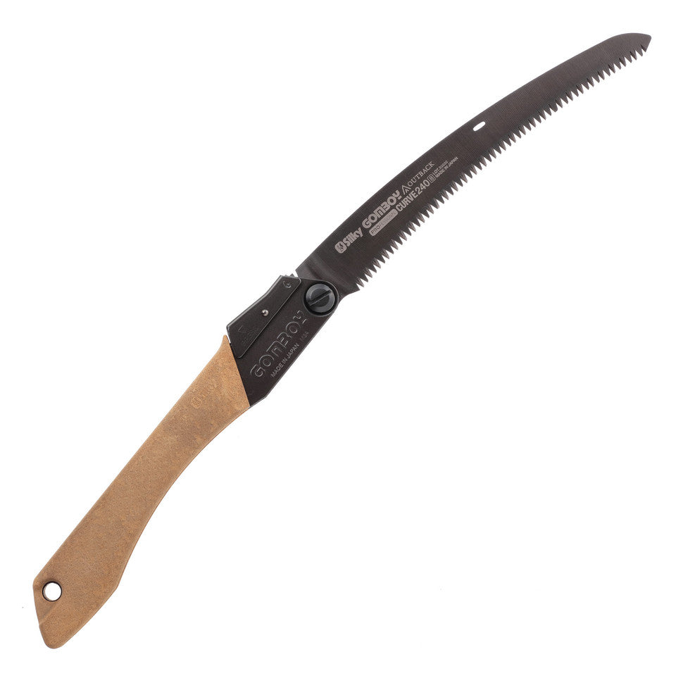 SCIE PLIANTE GOMBOY 240MM SILKY SAWS PROFESSIONNELLE ÉDITION OUTBACK - COUTEAUX ET OUTILS - SCIES