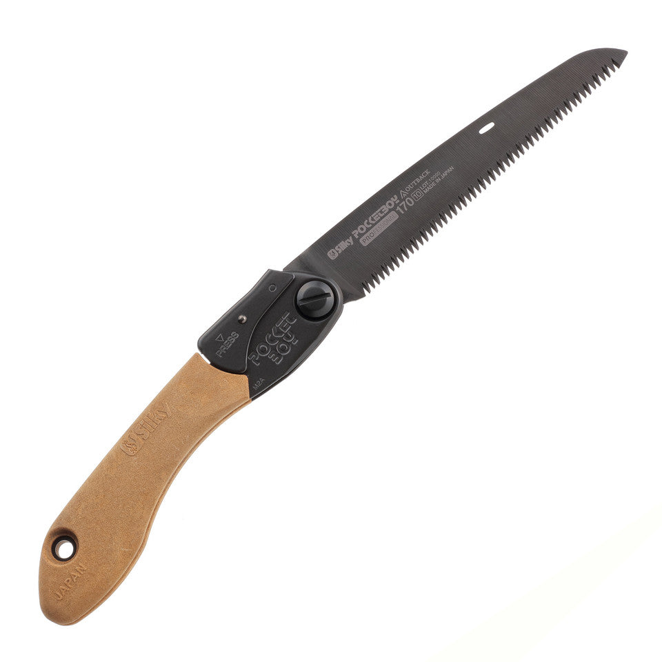 SCIE PLIANTE POCKETBOY 170MM SILKY SAWS PROFESSIONNELLE ÉDITION OUTBACK - COUTEAUX ET OUTILS - SCIES