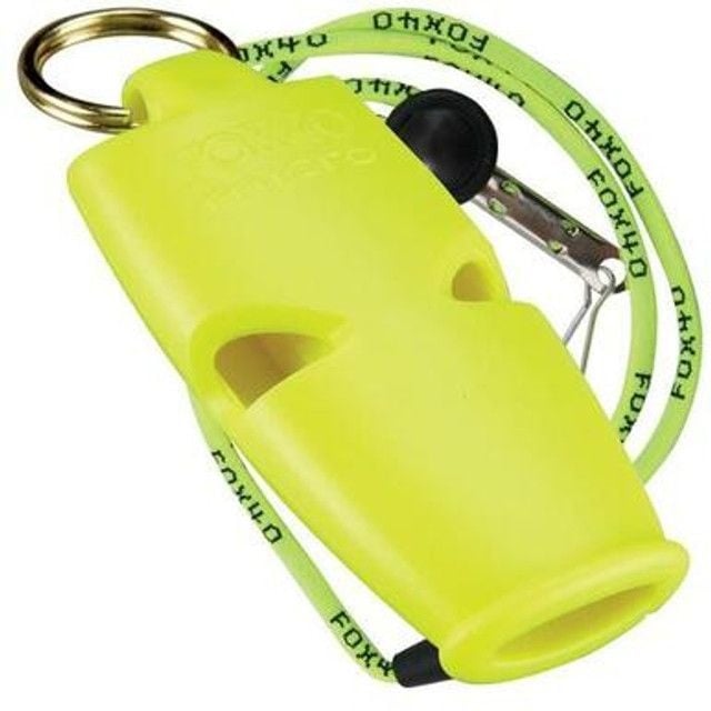 SIFFLET FOX40 MICRO AVEC CORDON - PLEIN AIR CAMPING ET SURVIE - SIFFLETS