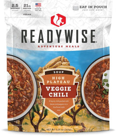 SOUPE CHILI DE LÉGUMES READYWISE - PLEIN AIR CAMPING ET SURVIE - NOURRITURE
