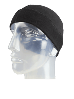 Sous-casque Seirus Thermax Skull Liner noir, vue de profil