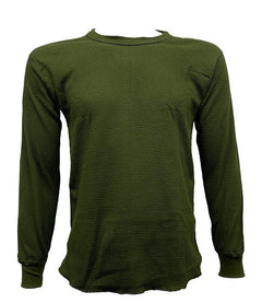 SOUS-VÊTEMENT HAUT LONG GAUFFRÉ KAKI - VÊTEMENTS - SOUS-VÊTEMENTS HAUTS