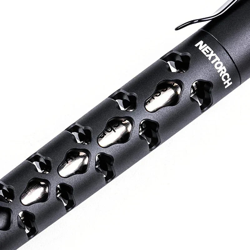 STYLO TACTIQUE AVEC POINTE EN TUNGSTÈNE NEXTORCH - COUTEAUX ET OUTILS - STYLOS TACTIQUES