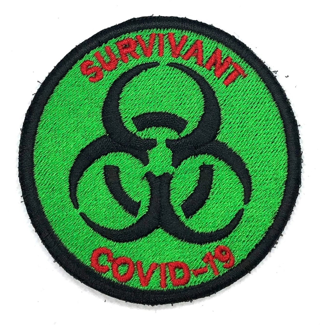 SURVIVANT COVID-19 - ÉQUIPEMENT TACTIQUE - ÉCUSSONS ET INSIGNES