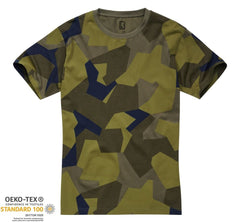 T-SHIRT BRANDIT 100% COTON - CAMO SUÉDOIS / SMALL - VÊTEMENTS - T-SHIRTS