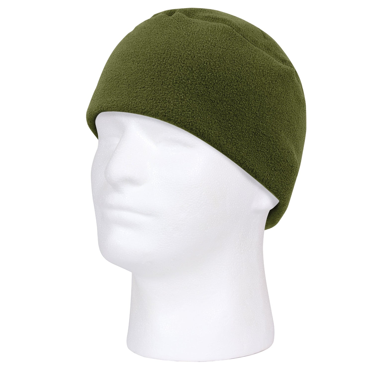 TUQUE EN POLAR EXTENSIBLE ET RESPIRANTE - VERT OLIVE - VÊTEMENTS - TUQUES